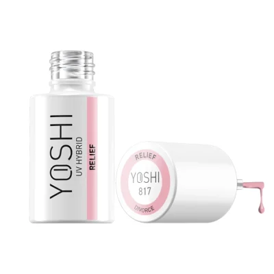 Gél lak YOSHI Divorce - Relief 817, 6ml