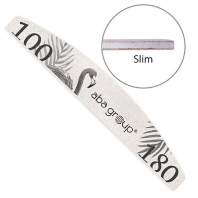 25x Aba Group Slim flamingo körömreszelő 100/180 - hajó