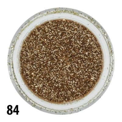 Glitrový prach - šampaň - 84