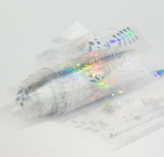 Átlátszó holografikus transzferfólia 100cm - 10-8