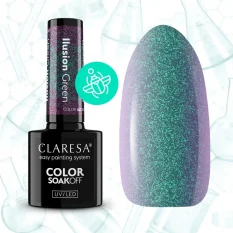 Gél lak CLARESA® ILUSION GREEN, 5g
