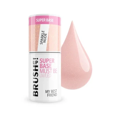 BRUSH UP! Super Base Must Be: My Best Friend - Sparkle Nude, 5g