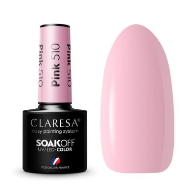 CLARESA® PINK 510 gél lakk, 5g