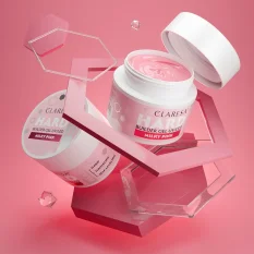 CLARESA® Stavební gel na nehty HARD & EASY Builder gel MILKY PINK, 12g