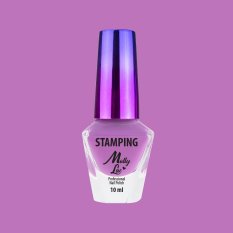 Lak na razítkování nehtů Molly Lac 10ml - č. 6 - růžový