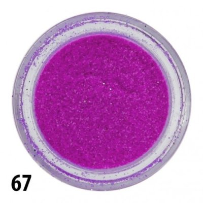 Csillámpor - Sötét Rózsaszín - 67