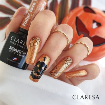 Claresa gél laky Fallin' Love 12, Paint gel Black Claresa gél laky Fallin' Love 12, Paint gel Black