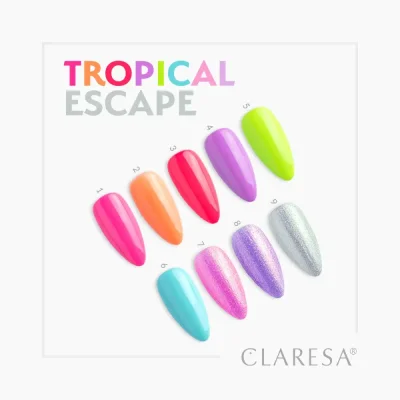 Gel lak CLARESA® TROPICAL ESCAPE 9, 5g