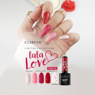Gel lak CLARESA® La La Love 3, 5g