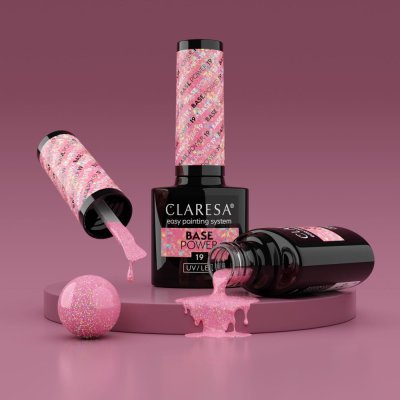 Gél lak CLARESA® Base Power 19, 5g
