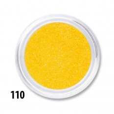 Glitrový prach - žltý - 110
