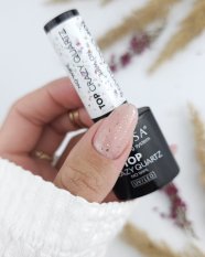Gel lak CLARESA® TOP NO WIPE CRAZY QUARTZ, 5g