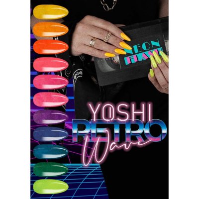 Gél lak YOSHI RETROWAVE - Lycra Lights 014, 6ml