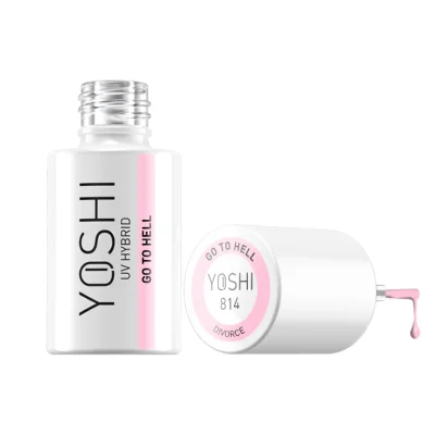 Gél lak YOSHI Divorce - Go to Hell 814, 6ml