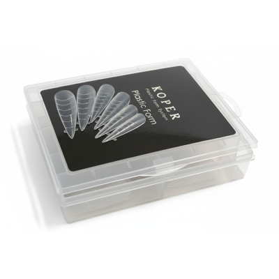 Dual formy na polygél  - Almond Nail Forms, 120ks