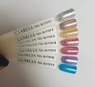 CLARESA® FULL GLITTER 5 gél lakk, 5g