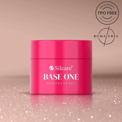 Silcare Base One UV Gel Shimmer PEACH, 15g