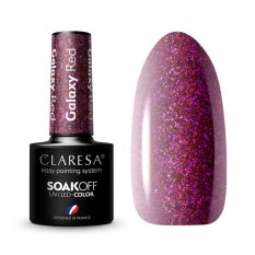Gel lak CLARESA® Galaxy Red, 5g