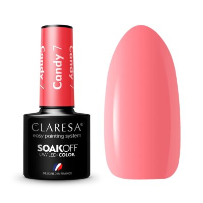 Gél lak CLARESA® CANDY 07, 5g