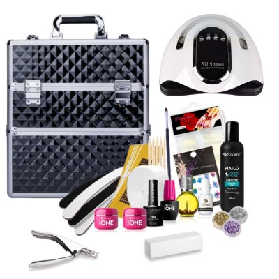 Sada na gelové nehty START PLUS s kufříkem XXL