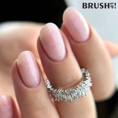 BRUSH UP! Stavebný UV/LED gél Do Well with Building Gel Dazzle In Pink, 12g
