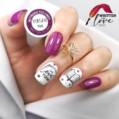 Gel lak YOSHI Written in Love - Between The Lines 164, 6ml