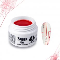Spider gel - červený, 3ml