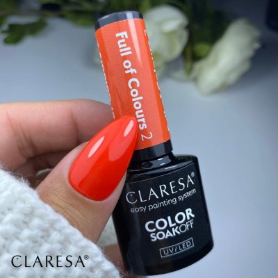 Gél lak CLARESA® Full Of Colours 2, 5g