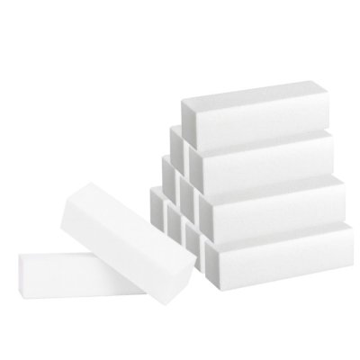 12 x bílý blok na nehty 150/150
