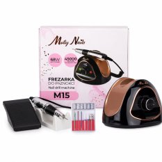Brúska na nechty MollyNails M15 68W - čierno-zlatá