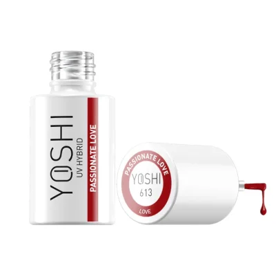 Gél lak YOSHI Love - Passionate Love 613, 6ml