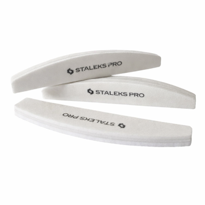 Staleks Pro Buffer Penový pilník loďka 100/180  - 10ks