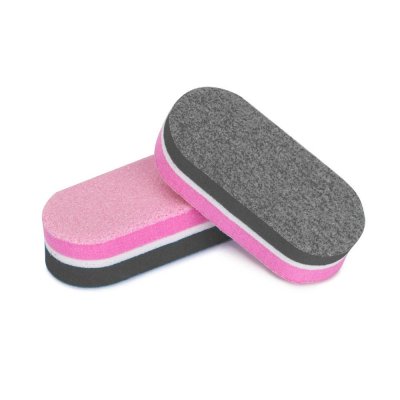 Mini buffer rovný pink/gray 100/180