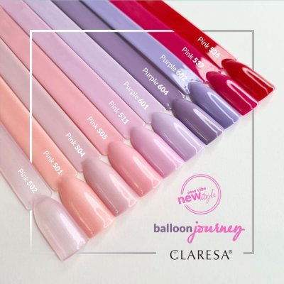 Gél lak CLARESA® PINK 537, 5g