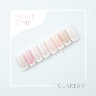 CLARESA® French Time 1 gél lakk (félig átlátszó), 5g