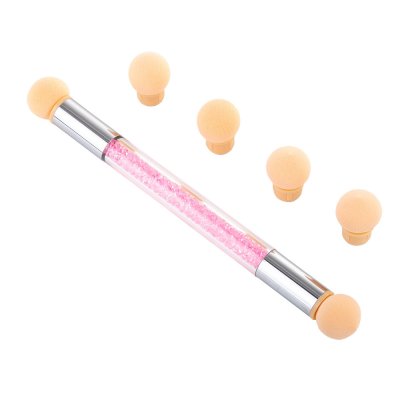 Ombre pálca - ombre szivacs rózsaszín