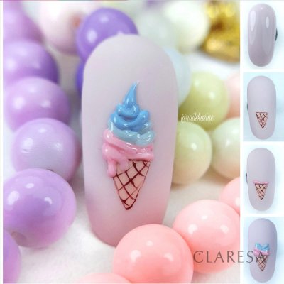 CLARESA® Ice Cream 6 gél lakk, 5g