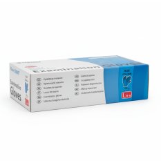 Batist Nitrilové rukavice nepúdrované, modré, 100ks, L