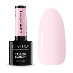 Gél lak CLARESA® Ciao, Pastel! 8, 5g