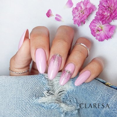 Gél laky Claresa Pink 505, Full Glitter 4
