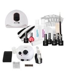 Gel lak sada CLARESA s profi bruskou