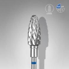Staleks Karbidový brúsny nadstavec - “corn” blue - FT90B060/14