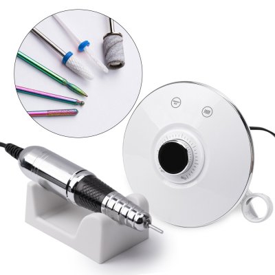 Bruska na nehty M17 68W - bílá