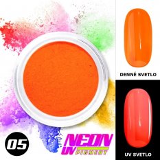 NEON pigment oranžový - 05