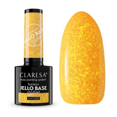 Gél lak CLARESA® Rainbow Jello Base Yellow