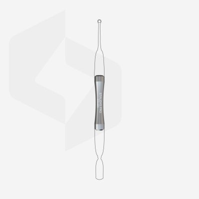 Staleks Combo UNIQ Rukojeť pusheru šedá – HPQ-10b