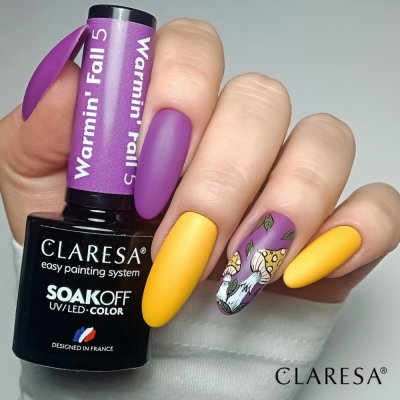 Gél lak CLARESA® Warmin’ Fall 5, 5g