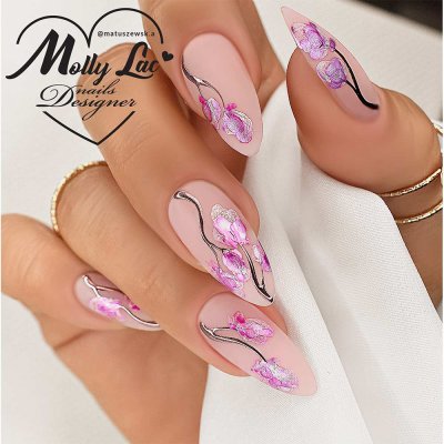 Water Ink MollyLac ART - Akvarelová barva na zdobení METALIC 31, 5ml