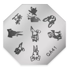 Doštička na pečiatkovanie - zajac - QA41