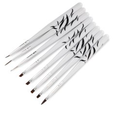 Sada štetcov na gél a zdobenie ZEBRA, 8ks